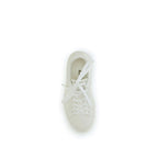 Balmain hvite kalveskinn Bos Taurus lave sneakers
