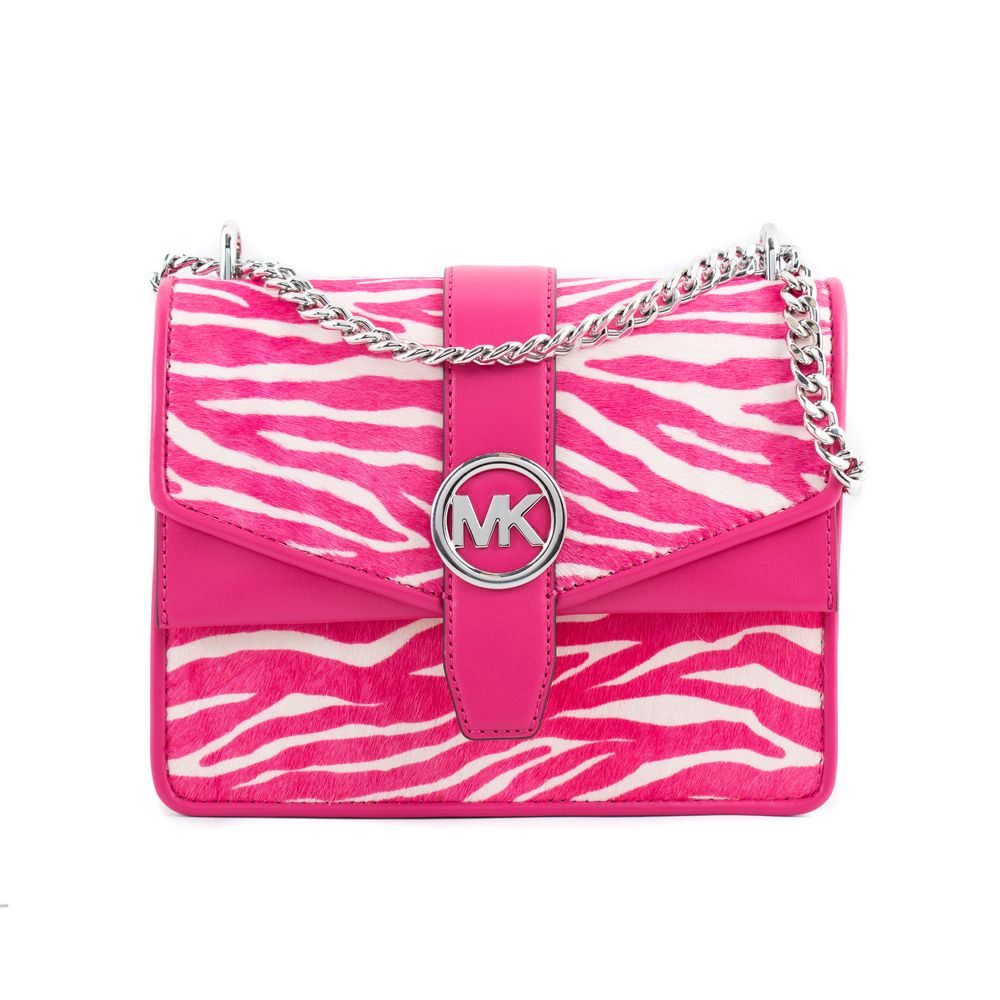 Michael Kors flerfarget crossbody-veske i skinn
