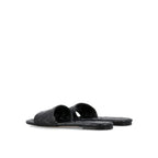 Bottega Veneta svarte mules i lammeskinn
