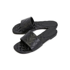Bottega Veneta svarte mules i lammeskinn