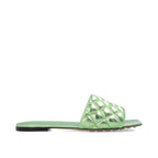 Bottega Veneta tofargede sandaler i kalveskinn