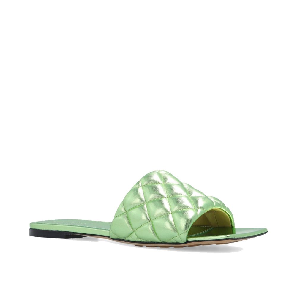 Bottega Veneta tofargede sandaler i kalveskinn