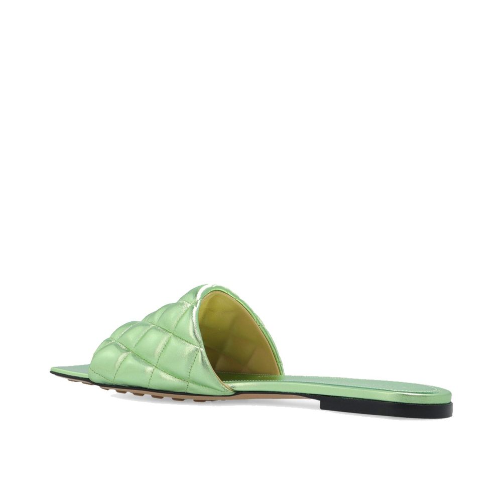Bottega Veneta tofargede sandaler i kalveskinn