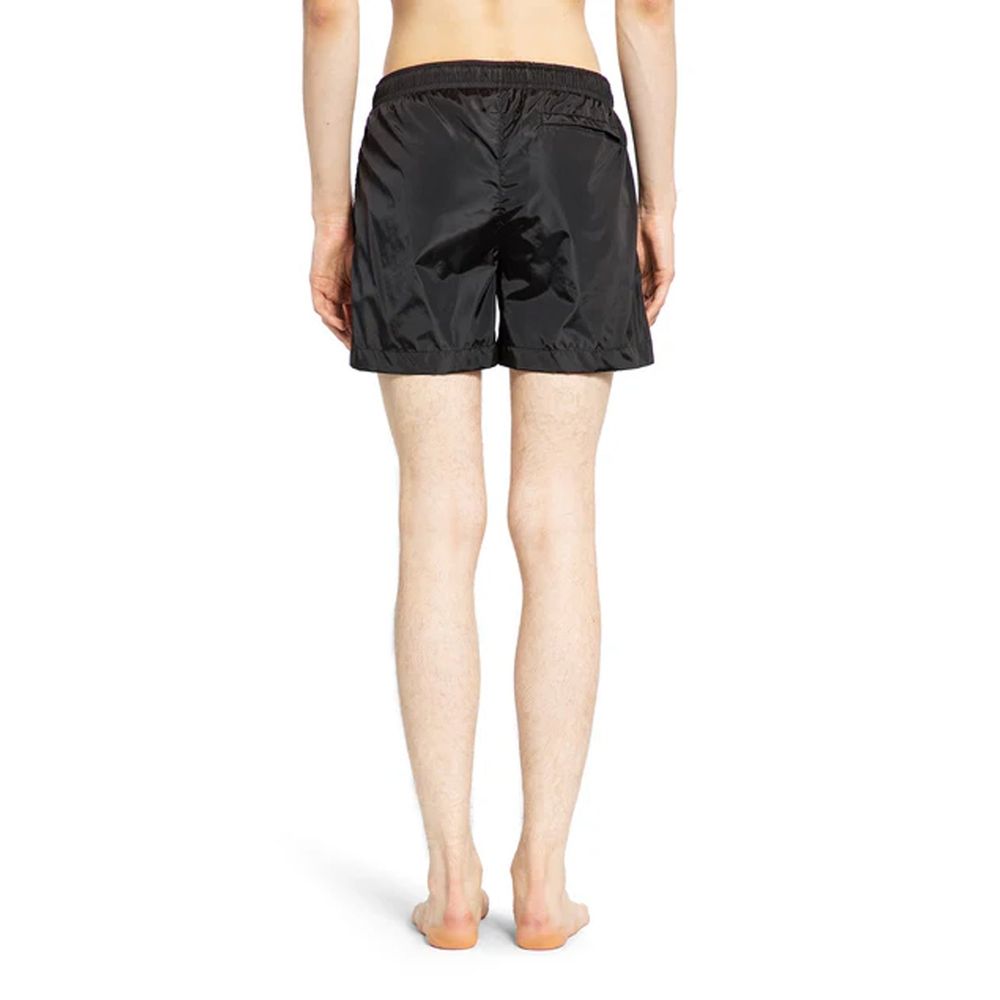 Givenchy Svarte Polyamid Badeshorts