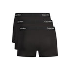 Calvin Klein svarte bomullsboksershorts for menn