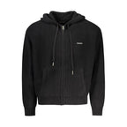 Guess Jeans Black Organic Cotton Men's Cardigan