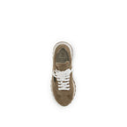 Brunello Cucinelli Beige Kalveskinn Bos Taurus Platåsneakers