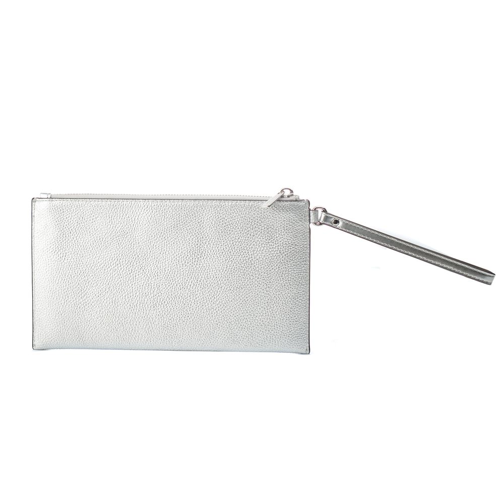 Michael Kors grå clutch-veske i skinn