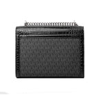 Michael Kors Black Canvas Crossbody Bag