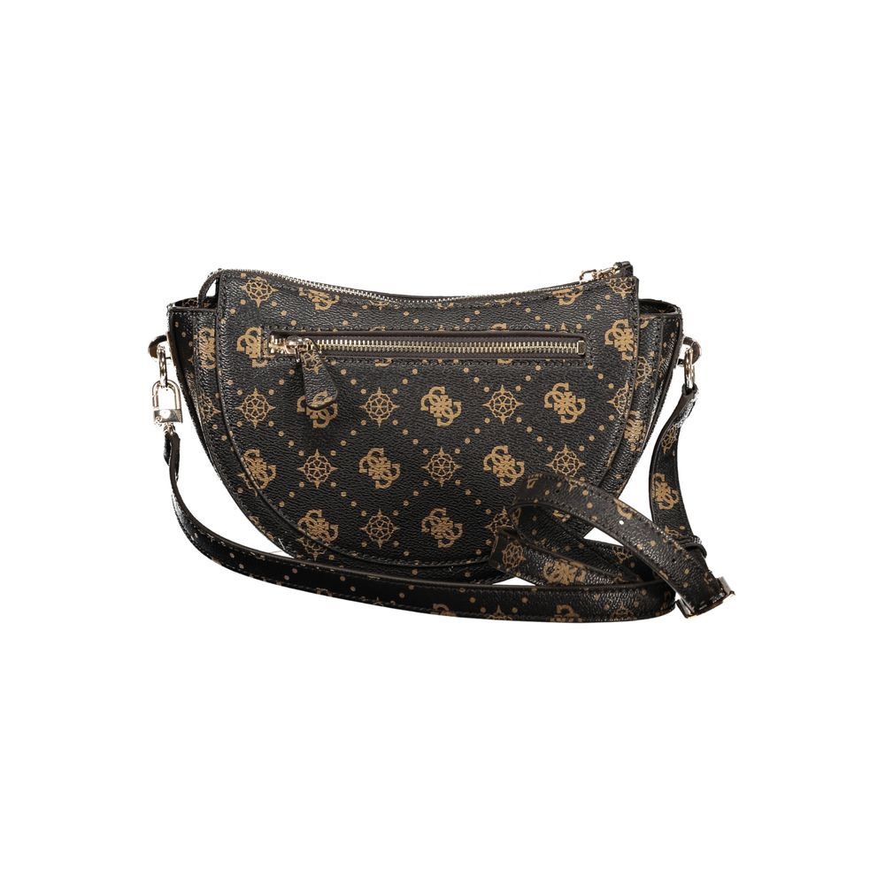 Guess Jeans Marrone Poliuretano Women Handbag