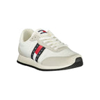 Tommy Hilfiger hvit herresneaker i polyuretan