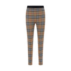 Burberry brune leggings i polyamid