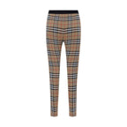 Burberry brune leggings i polyamid