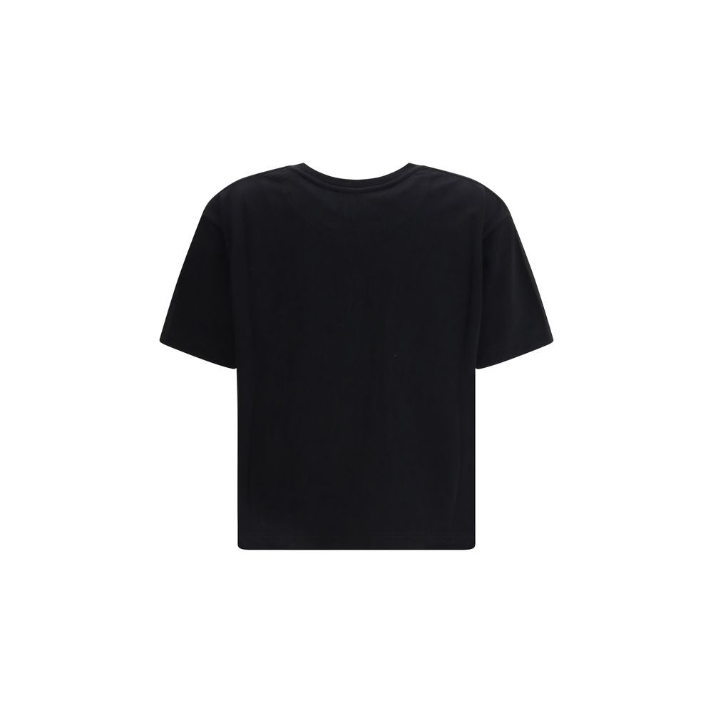 Alexander McQueen svart bomulls-T-skjorte