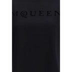 Alexander McQueen svart bomulls-T-skjorte