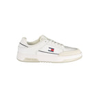 Tommy Hilfiger hvit herresneaker i polyuretan