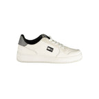 Tommy Hilfiger hvit herresneaker i polyuretan