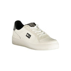 Tommy Hilfiger hvit herresneaker i polyuretan