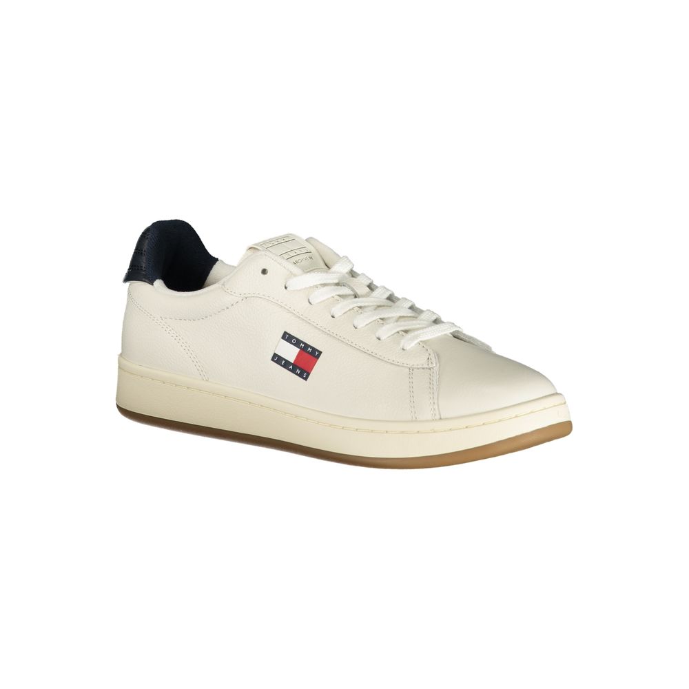 Tommy Hilfiger Bianco polyuretan herresneaker