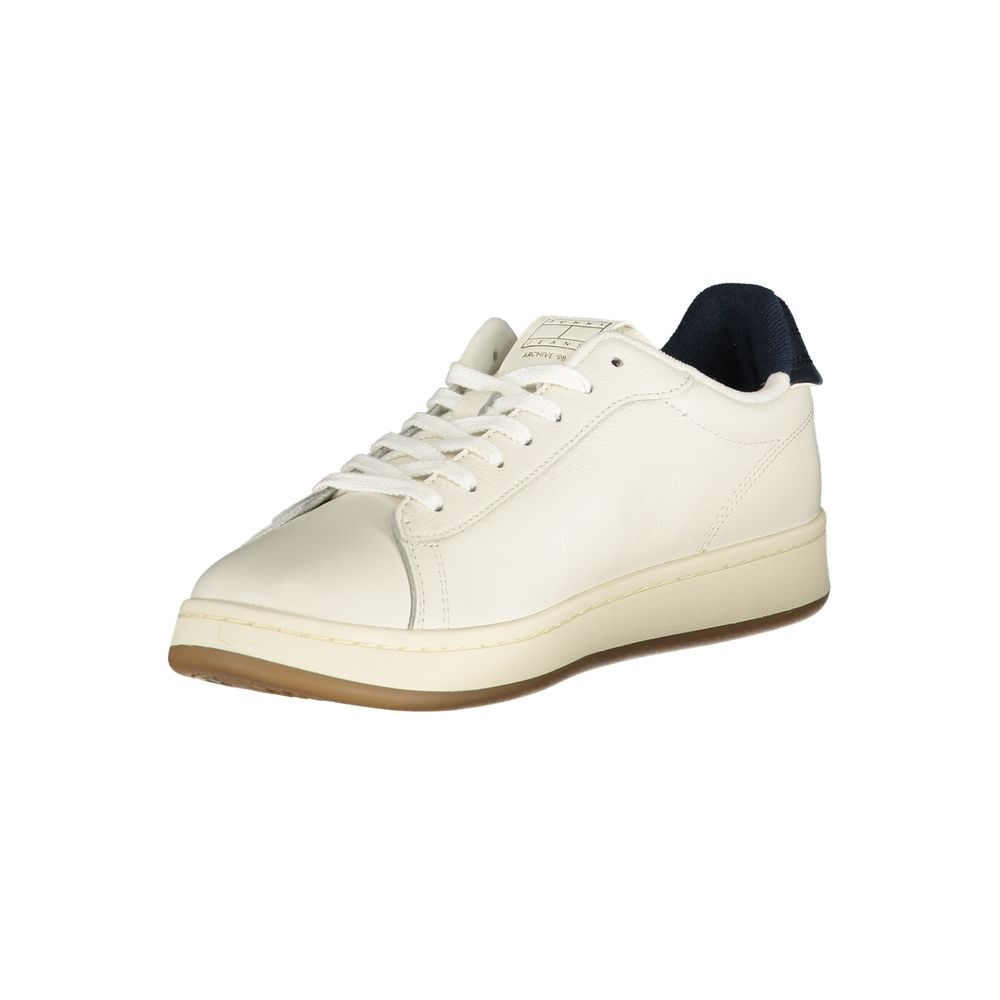 Tommy Hilfiger Bianco polyuretan herresneaker