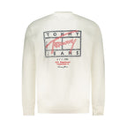 Tommy Hilfiger hvit bomullsgenser for menn