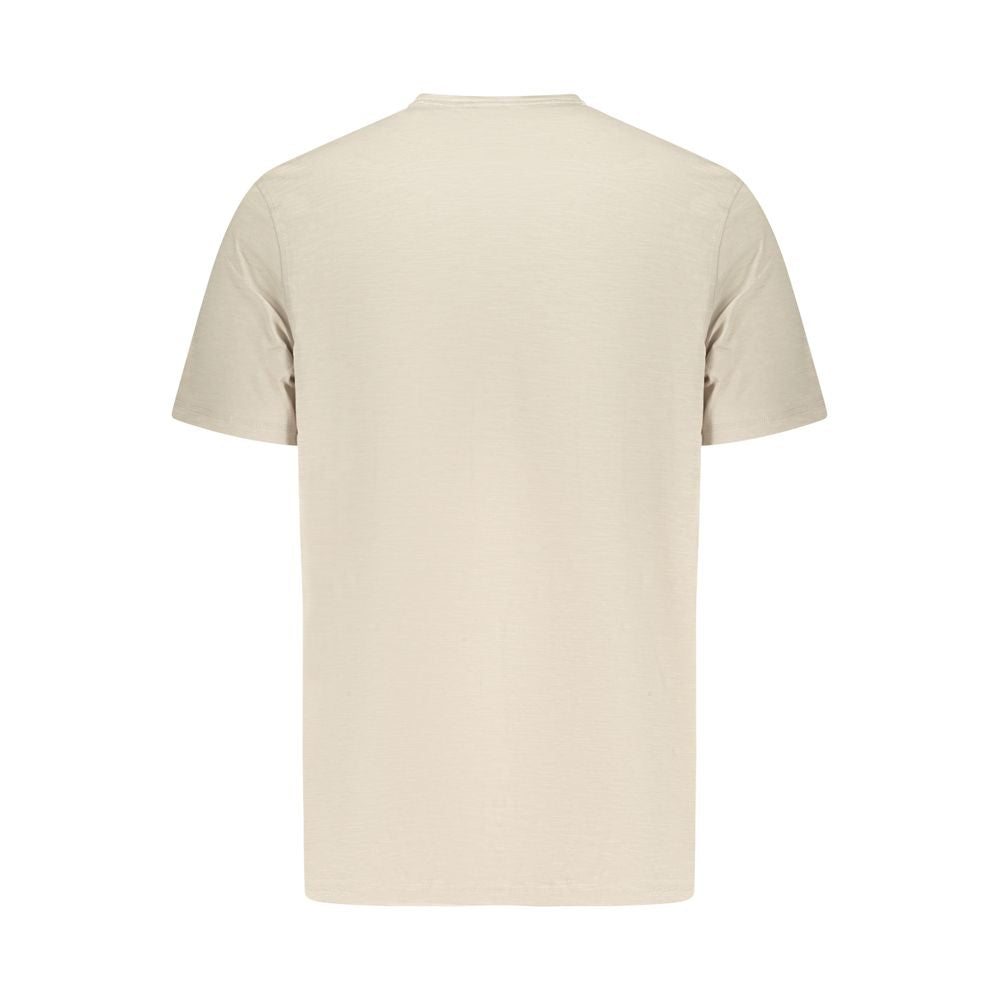 Hugo Boss Beige bomulls-T-skjorte for menn