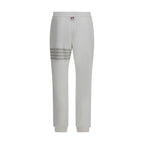 Thom Browne hvite joggebukser i bomull (treningsbukse)