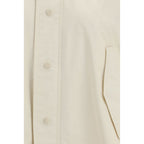 Fabiana Filippi Beige Cotton Rain Coat