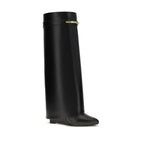 Givenchy svarte boots i kalveskinn (Bos Taurus)