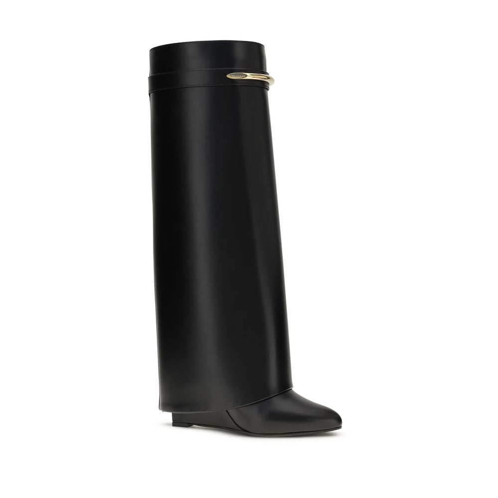 Givenchy svarte boots i kalveskinn (Bos Taurus)