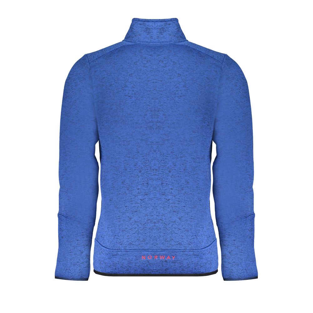 Norge 1963 Blå Polyester Genser for Menn
