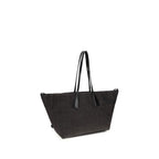 Balmain svart raffia skulderveske