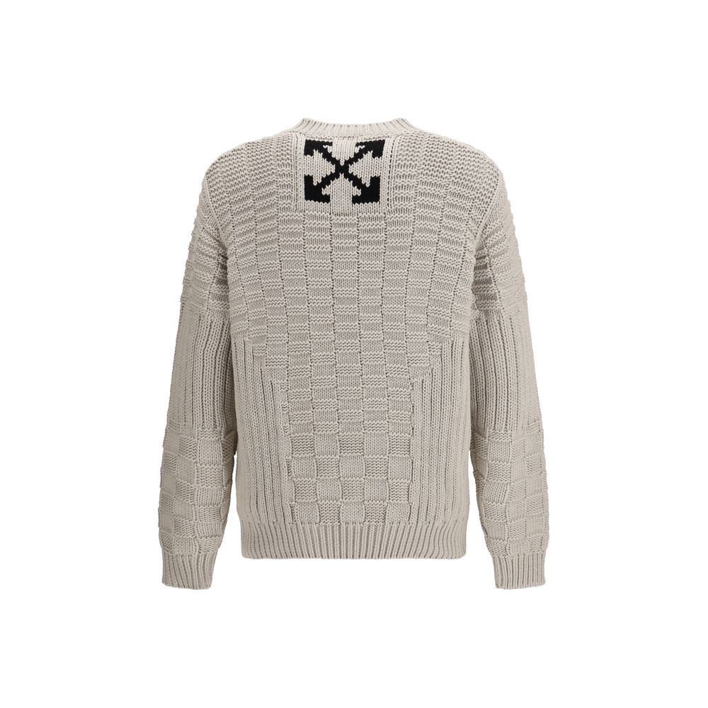 Off-White Beige bomullsgenser