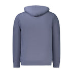 Norway 1963 Blue Cotton Men's Hooded Sweater