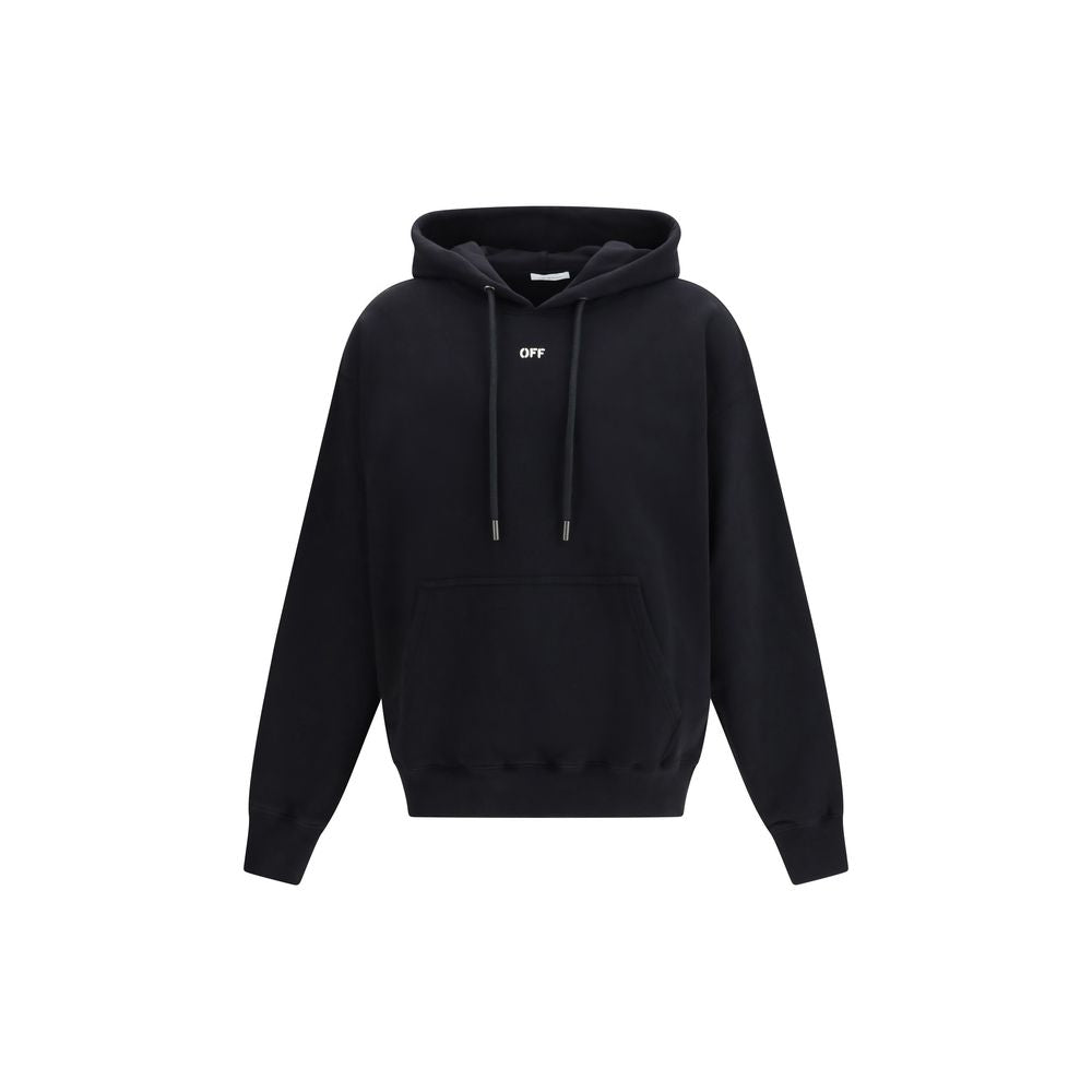Off-White svart bomullsgenser
