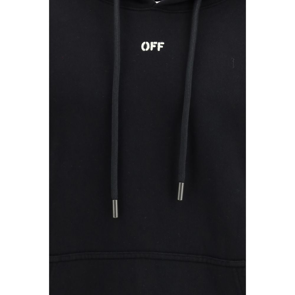 Off-White svart bomullsgenser