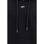 Off-White svart bomullsgenser