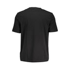 Hugo Boss svart bomulls-T-skjorte for menn