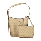 Guess Jeans Beige Polyuretan Dameveske