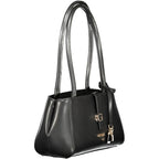 Guess Jeans Nero Poliuretano Donna skulderveske