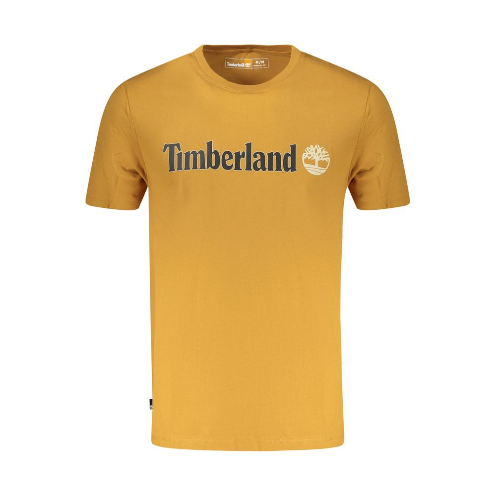Timberland Brun Bomull Herre T-skjorte