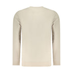 Hugo Boss Beige Cotton Men Sweatshirt