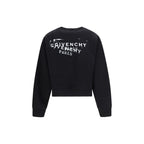 Givenchy svart bomull-hettegenser