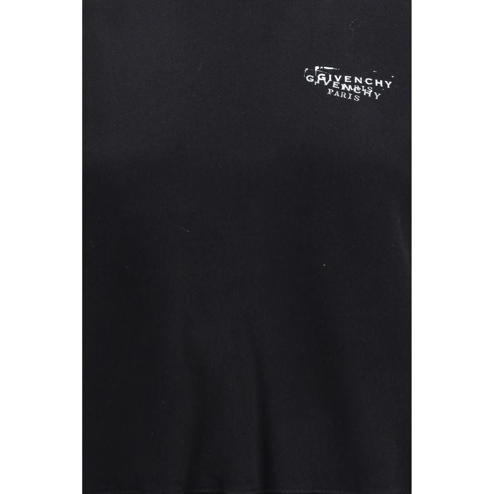 Givenchy svart bomull-hettegenser