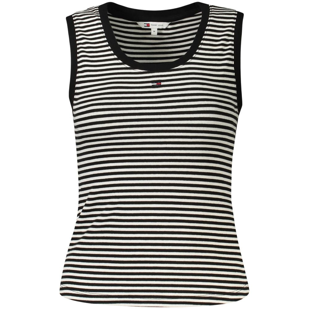 Tommy Hilfiger Svart Bomull Dame Tanktopp