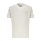 Calvin Klein hvit bomulls-T-skjorte for menn