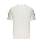 Calvin Klein hvit bomulls-T-skjorte for menn
