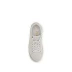 Balmain hvite sneakers i kalveskinn