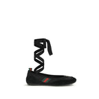 Gucci Sorte Ballettflater i Stoff