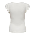 Only Cream viskose-T-skjorte